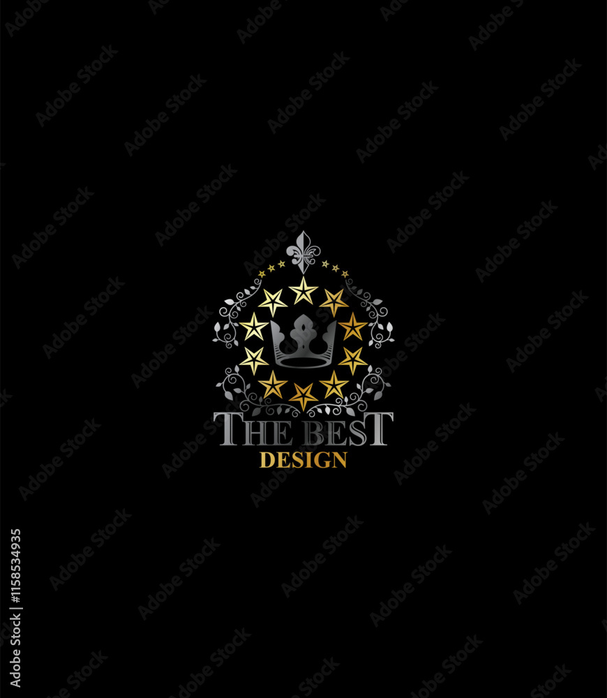 Elegant gold logo with laurel wreath and justice scales. Perfect for legal offices, attorneys, and professional branding. Elegant gold logo with laurel wreath and justice scales. Perfect for legal offices, attorneys, and professional branding.
