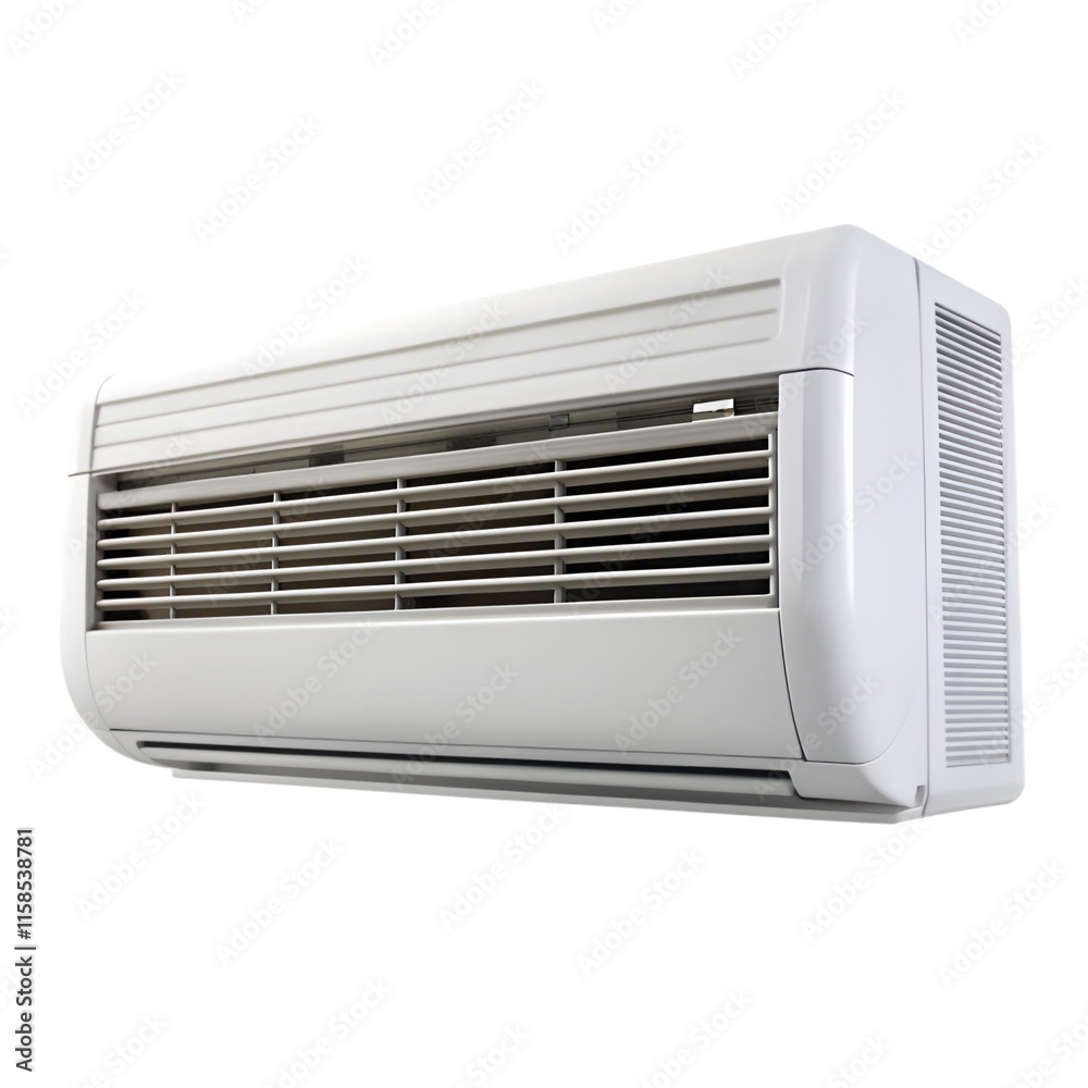 Air conditioner isolated on transparent background Air conditioner isolated on transparent background