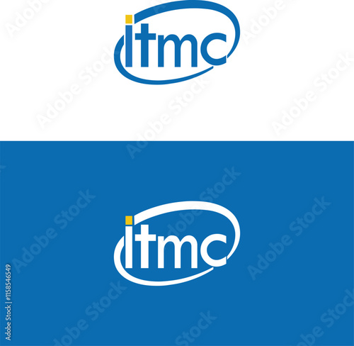 Sleek and modern ITMC logo for cutting-edge tech businesses. Ideal for startups, enterprises, and digital transformation services.