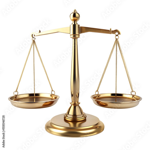 gold scales of justice