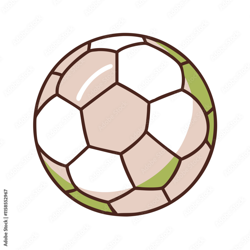 Fototapeta premium Soccer Ball Icon