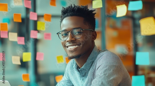 The Smiling Young Professional