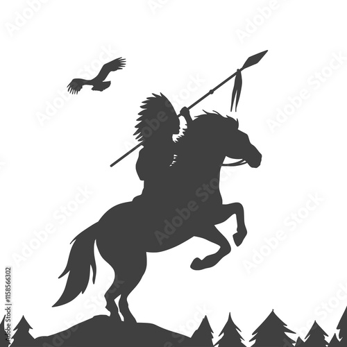 Silhouette of a Skater Posing with Skateboard