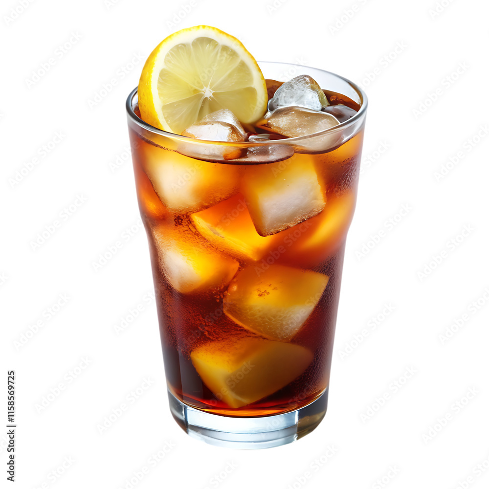 glass of cola glass of cola