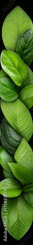 Green intertwined rings of lush foliage symbolize unity and connection, embodying nature's beauty and harmony in an organic design. Green intertwined rings of lush foliage symbolize unity and connection, embodying nature's beauty and harmony in an organic design.