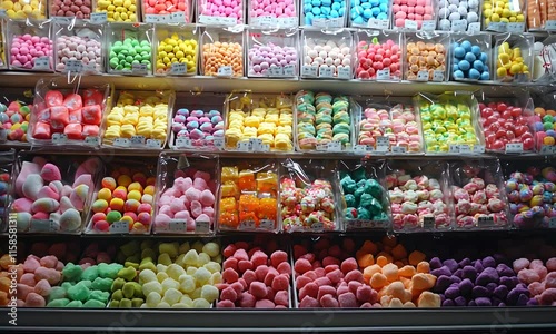 Wallpaper Mural colorful candies in a market Torontodigital.ca
