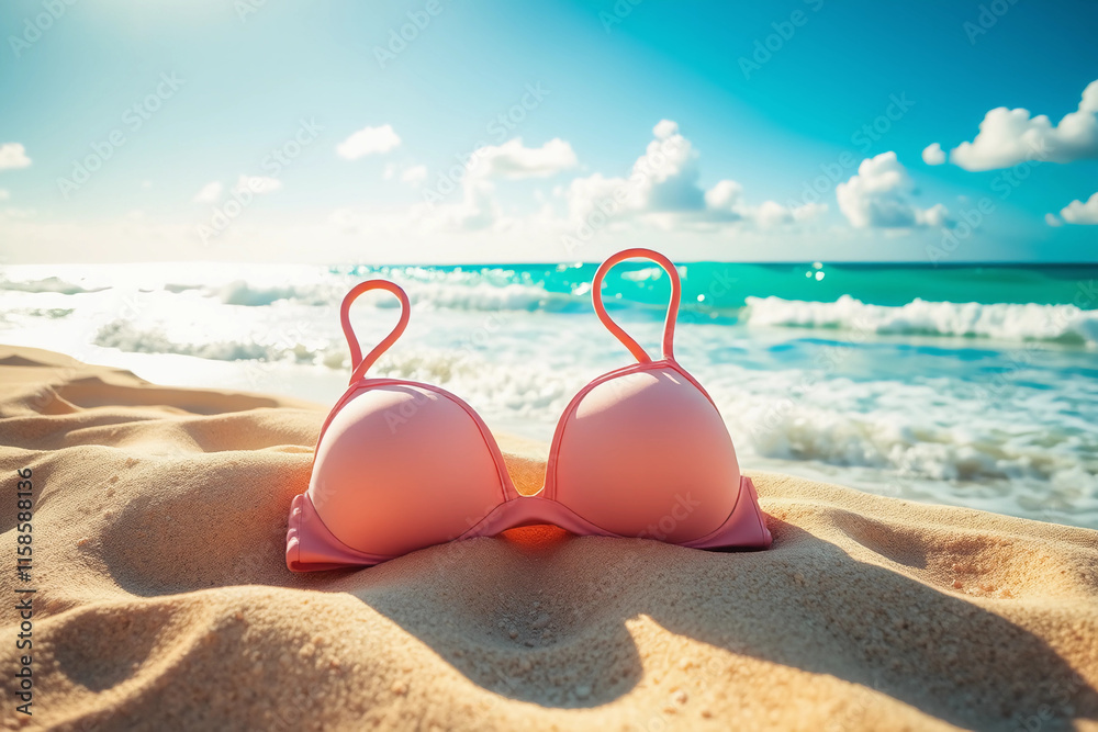 Bra Beach: Stylish Swim Bra for Fun at the Beach and Poolside Bliss Bra Beach: Stylish Swim Bra for Fun at the Beach and Poolside Bliss