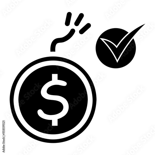 bankruptcy Solid icon