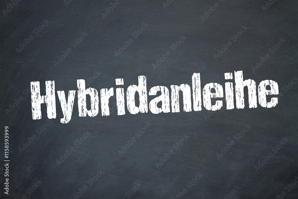 Obraz premium Hybridanleihe 