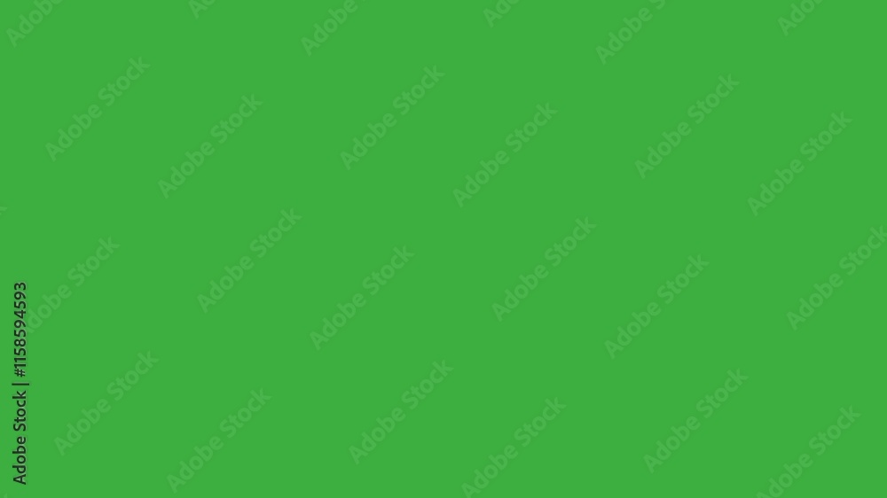 Looping video animation abstract line moving on green screen background Looping video animation abstract line moving on green screen background