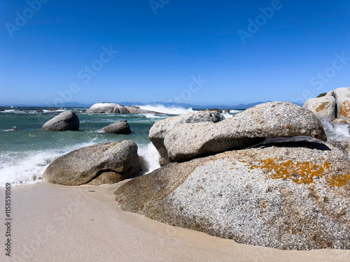 Boulders Beach in Simon's Town, Cape Town, South Africa
