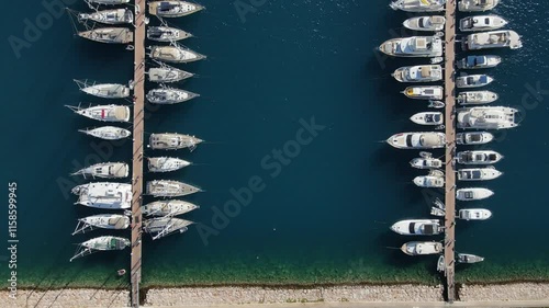Marina Moored Yachts