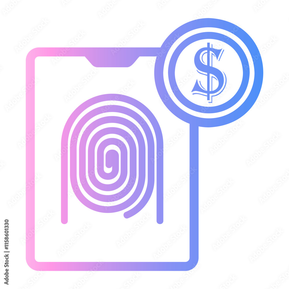 technology Line Gradient Icon technology Line Gradient Icon