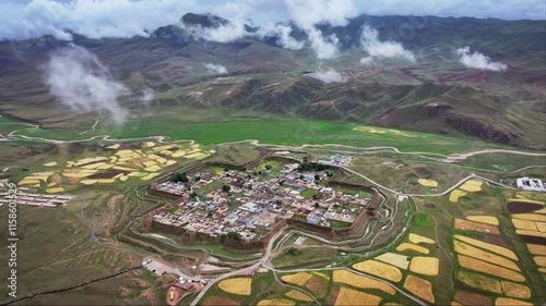 Exploring the breathtaking beauty and mystery of Ganga Secret Realm in Gannan, Gansu, currently closed to visitors photo