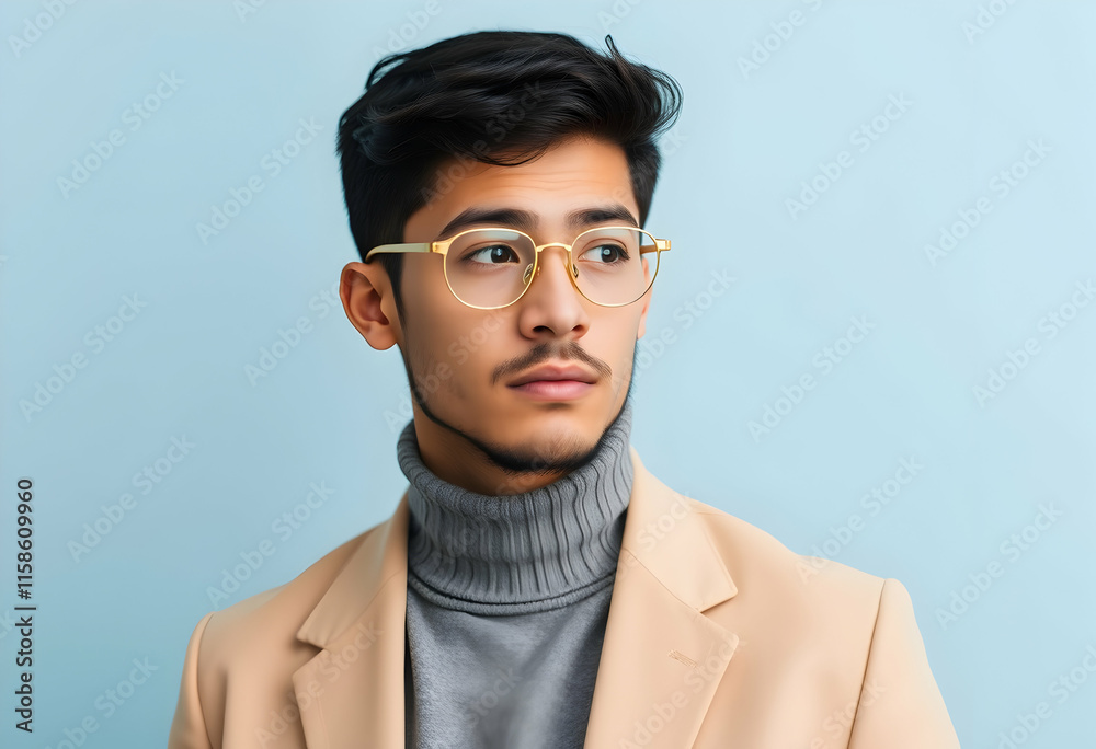 Portrait of fashionable businessman with wearing suit Portrait of fashionable businessman with wearing suit