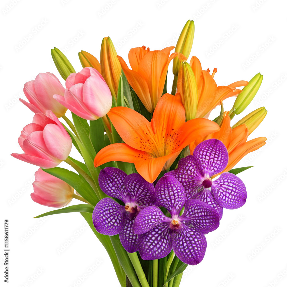 Fototapeta premium bouquet of flowers
