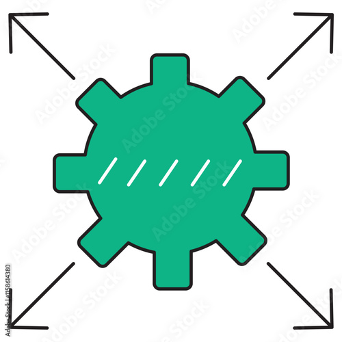 Deploy icon, Streamlining Software Deployments for Maximum Efficiency, Mastering Deployment Strategies for Seamless Operations, vector