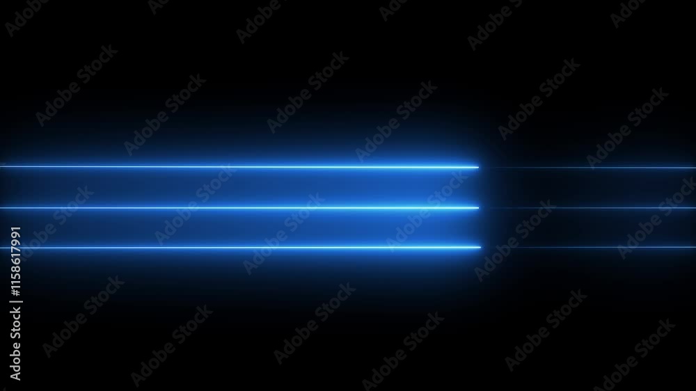 Glowing neon line Icon black background. neon line animation. Glowing neon line Icon black background. neon line animation.