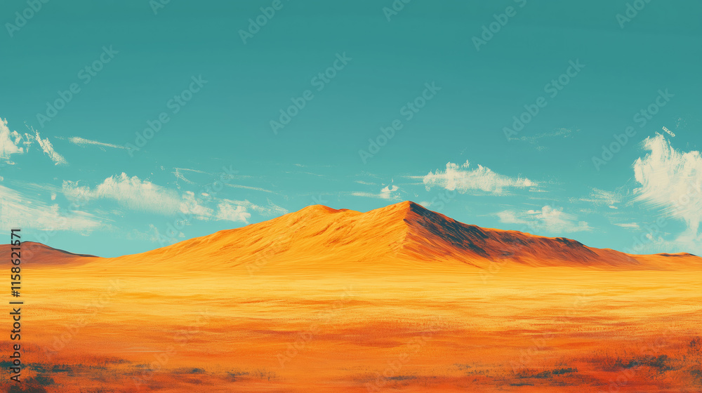 Desert and Sky Desert and Sky