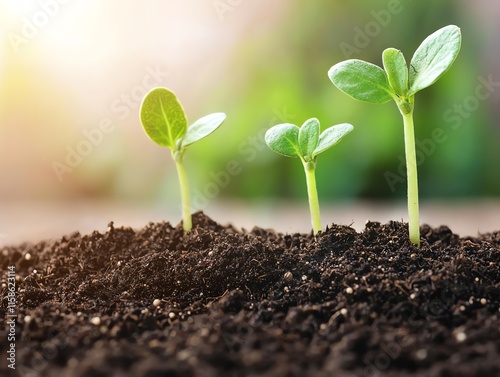 Fresh seeds scattered in fertile soil, reflecting the beginning of a growth journey