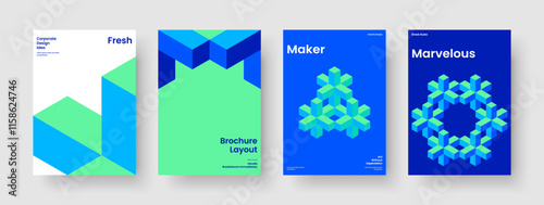 Isolated Flyer Template. Creative Report Layout. Abstract Banner Design. Poster. Business Presentation. Brochure. Book Cover. Background. Leaflet. Magazine. Advertising. Handbill. Newsletter