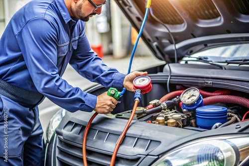 Automotive Heating and Air Conditioning Repair - Visuals for Climate Control Maintenance