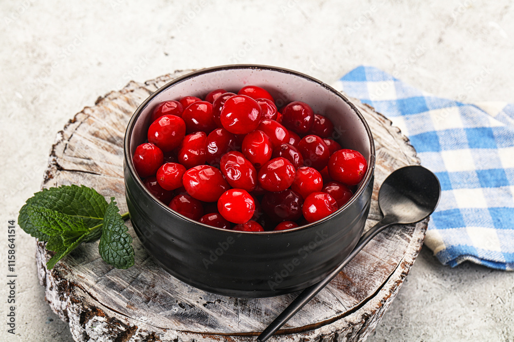 Red sweet ripe juicy cranberry Red sweet ripe juicy cranberry