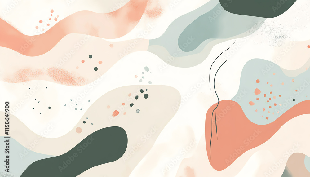 Abstract pattern with soft pastel colors Abstract pattern with soft pastel colors