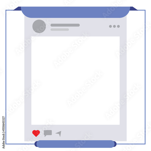 Twibbon Template With Editable Content Layout and Reactions