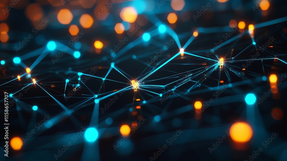 Abstract Network Connection Abstract Network Connection