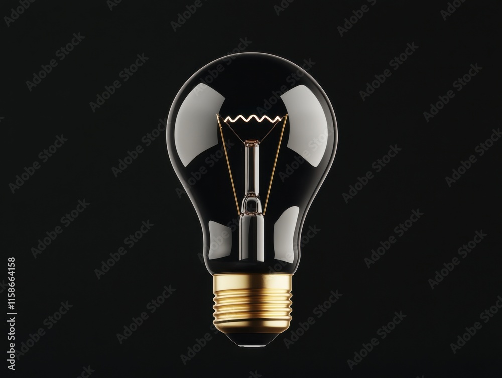 A digital illustration of a light bulb with a focus on its intricate details, set against a dark background, creating a cinematic and minimalistic effect. A digital illustration of a light bulb with a focus on its intricate details, set against a dark background, creating a cinematic and minimalistic effect.