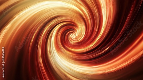 Wallpaper Mural Abstract swirling vortex of warm colors. Torontodigital.ca
