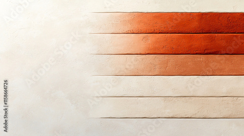 creative gradient ombre featuring soft clay textures in warm tones