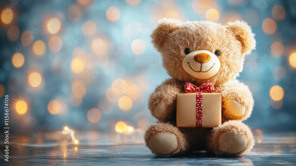 Surprising your loved one with a valentine teddy bear gift in digital art capturing heartfelt emotions and sweet memories Surprising your loved one with a valentine teddy bear gift in digital art capturing heartfelt emotions and sweet memories