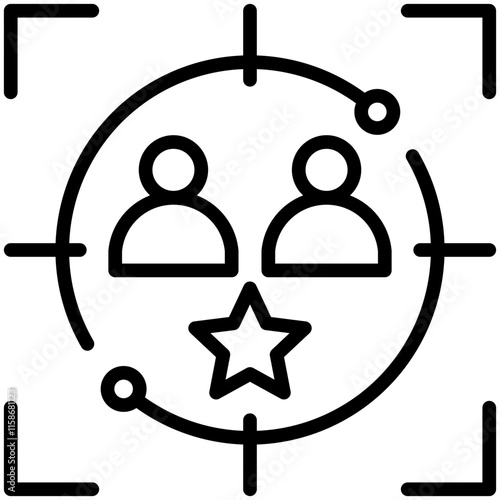 Customer Target Icon