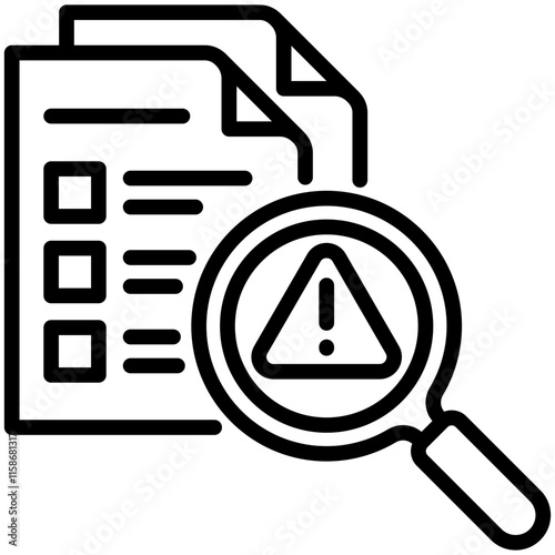 Risk Assessment Icon