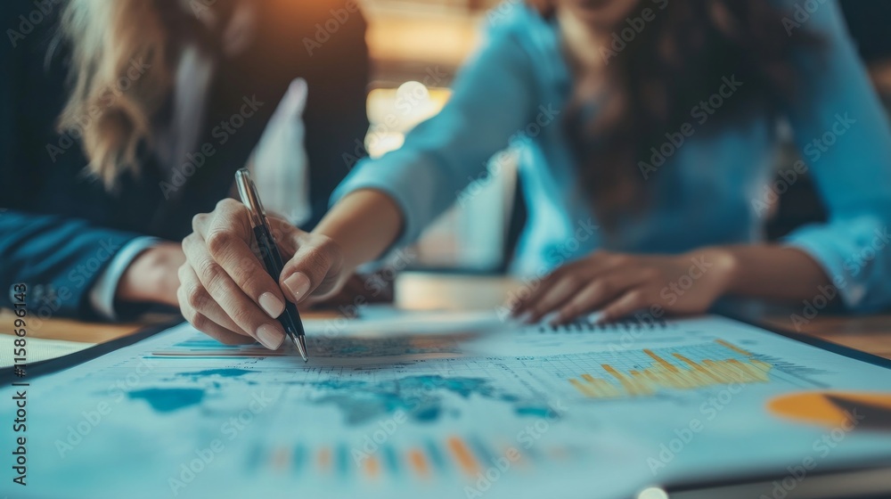 A close-up of a lady and man pointing to locations on a global map. A woman writing in a diary about her holiday plans. A close-up of a lady and man pointing to locations on a global map. A woman writing in a diary about her holiday plans.