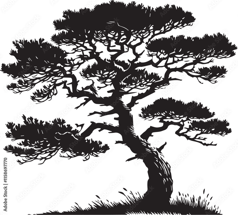 Fototapeta premium Tree vector