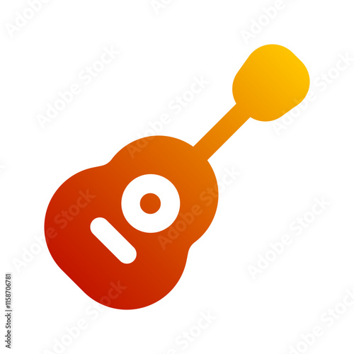 guitar gradient icon