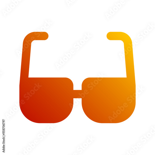 eyeglasses gradient icon