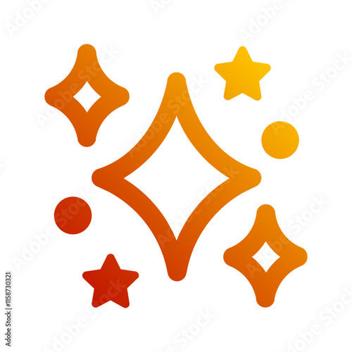 sparklers gradient icon