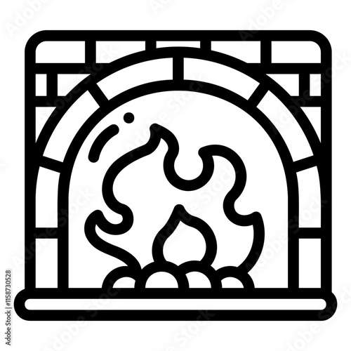 Fire place icon