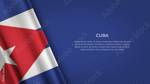 CUBA Flag with Original color