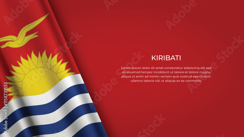 KIRIBATI Flag with Original color