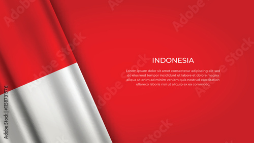 Free Download INDONESIA Flag with Original color - GFXLoad