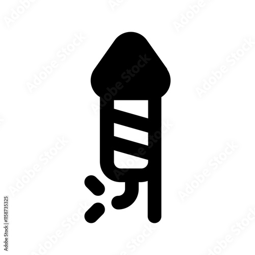 firecracker line icon