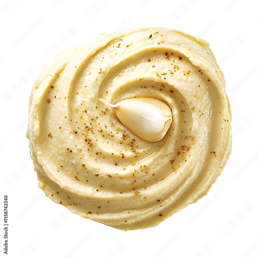 Tasty mashed potatoes isolated on transparent background Tasty mashed potatoes isolated on transparent background