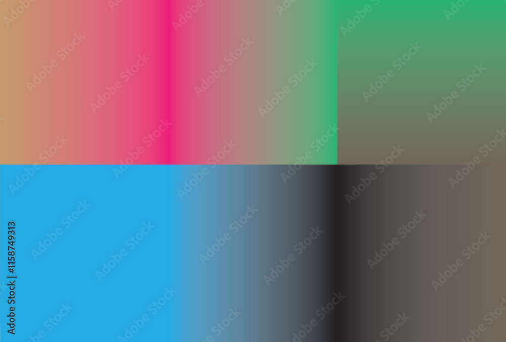 Obraz premium gradient backgrounds and texture for mobile application or wallpaper