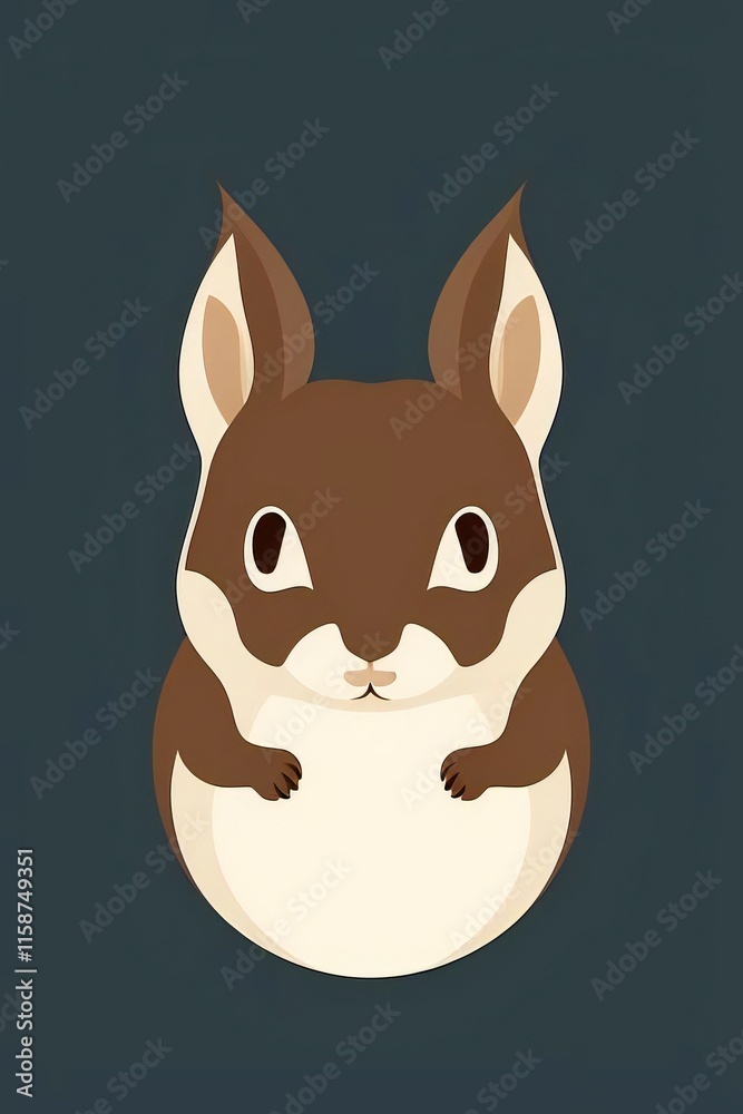 Fototapeta premium Squirrel Vector
