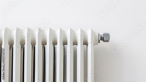 Wallpaper Mural Radiator isolated on White background Torontodigital.ca